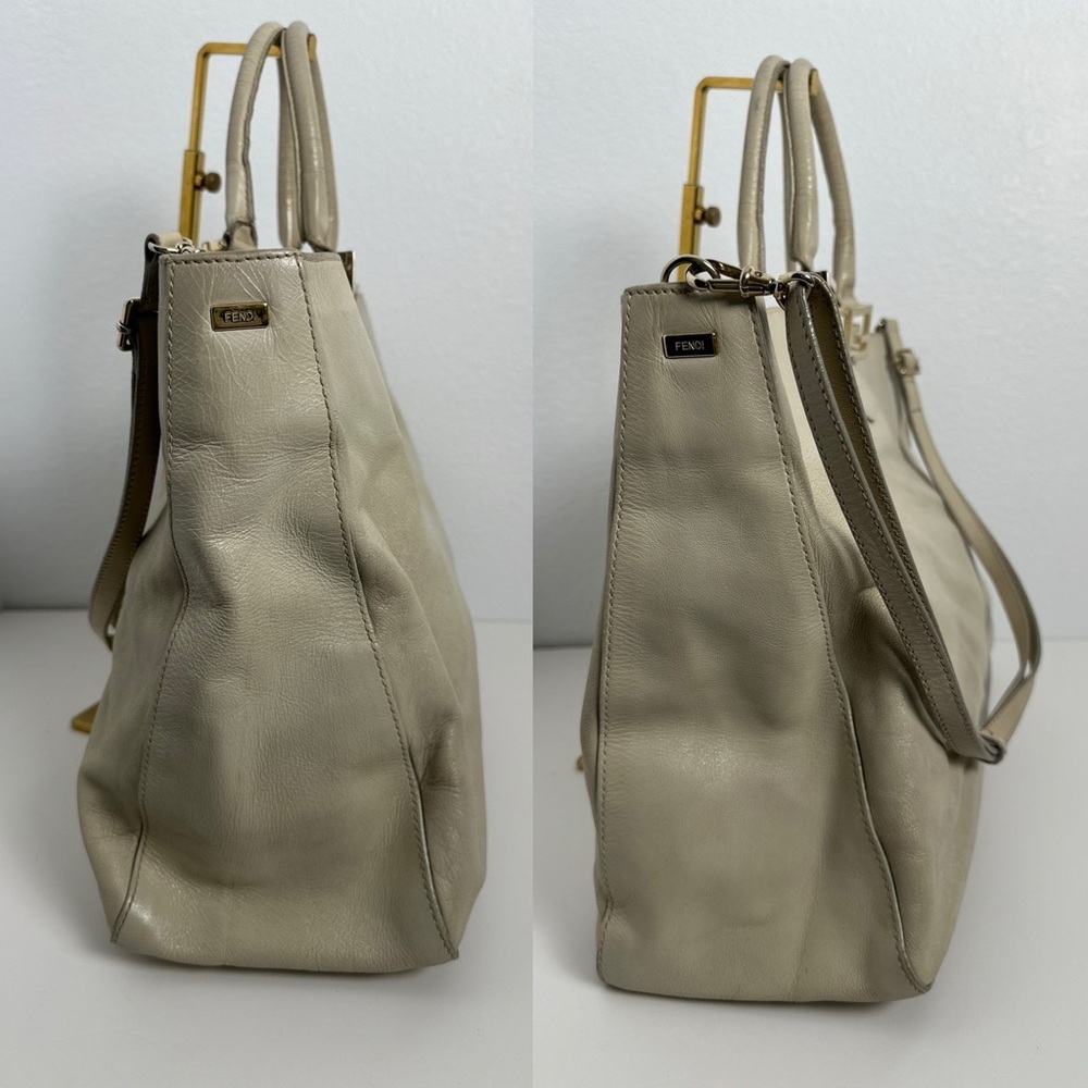 💯Authentic Fendi Leather Tote Bag🍀 - Picture 10 of 16